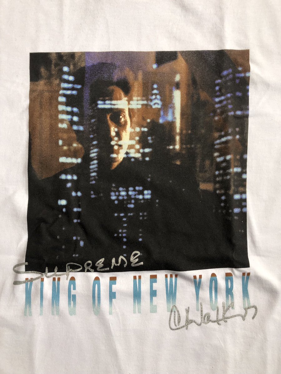 StreetMkrt's tweet photo. Supreme King of New York Tee Sz L $90
#StreetMKRT #supremeforsale #supremenewyork #supremeclothing #supremenyc #supremeny #suprememarket #HypeBeast #ThisIsChicago #CertifiedShot #ChicagoConsignment #StreetMKRT https://t.co/i8vhIRPqKF