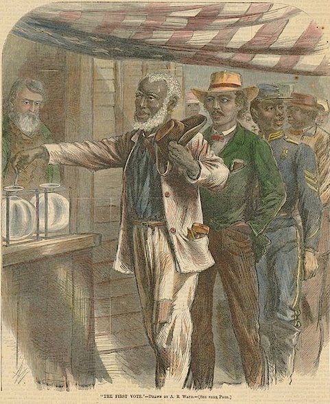 #DYK that #OTD 150 years ago, March 1, 1869, Nevada became the 1st state in the U.S. to ratify the 15th amendment to the Constitution giving African-Americans the right to #vote. #votingtrivia #Vegas

tinyurl.com/jp66qx3