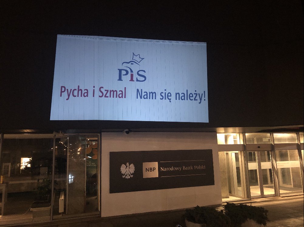 Kom_Obr_Dem's tweet photo. NBP - czysta biała prawda...
#PYCHAiSZMAL https://t.co/fknrKoHxzs
