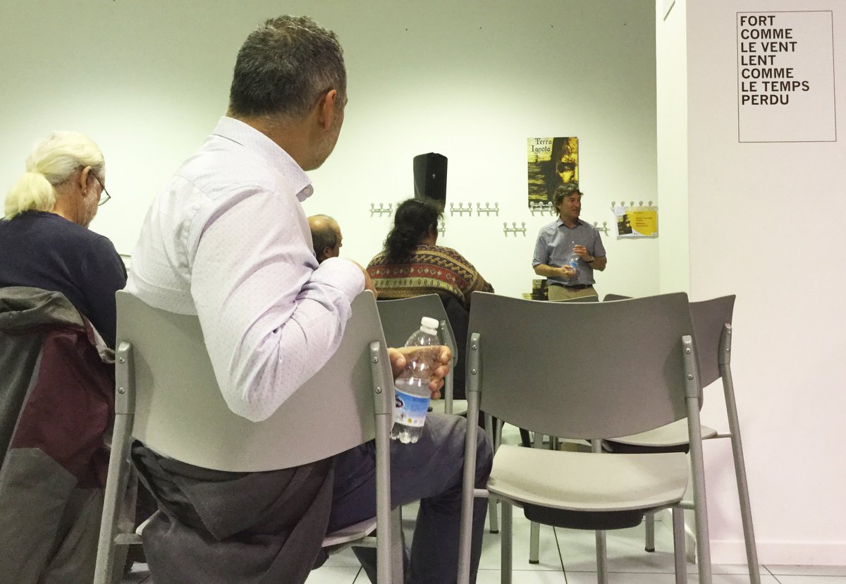 JorgeMNomen's tweet photo. Esta tarde he presentado #TerraIgnota en @ALCBDS_Mediatec de #Alcobendas. Mi agradecimiento a los asistentes, a los organizadores y a @LibreriaSoto. https://t.co/xYAGLJ9bdH