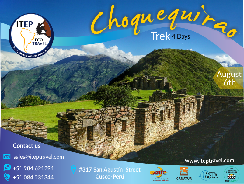 InkaTrailPeru's tweet photo. The #Choquequirao #trek #4Days is very fascinating and one of the most popular trips in the Cusco area. 
link below: 
https://t.co/DEdQOxESBD
#trekking #Hiking #MachuPicchu #IncaTrail #HikingIncaTrail #HikingToMachuPicchu #TravelAgency #ITEPTravel #Incatrailtours #ClassicInkatrai https://t.co/jPhLqcVFvT