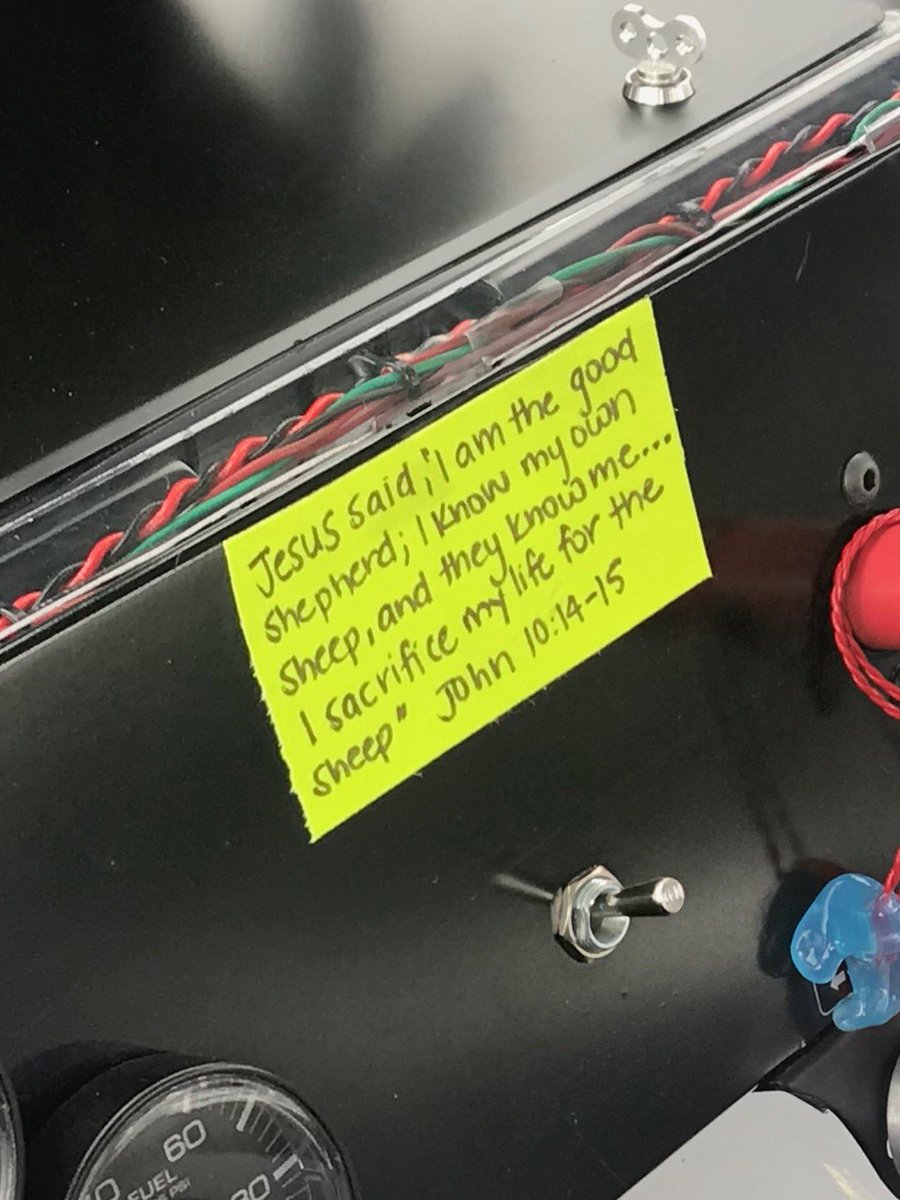 jmtunnell's tweet photo. It’s race day @LVMotorSpeedway and @GrantEnfinger is ready to roll!  Go get ‘em buddy!  #dashboarddevotion @lil_dup https://t.co/IV9hW6oB1D
