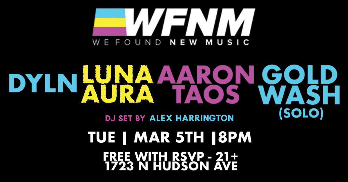 GoldwashMusic's tweet photo. if you're wondering the fuck i've been doing the last year and you're in LA, come to the FREE @wfnm showcase on Tuesday and hear some unreleased music (and see a bunch of other sweet acts!!) come on time or you'll miss my set! rsvp: https://t.co/sXOn2dYICM https://t.co/O19g8Go7Qs