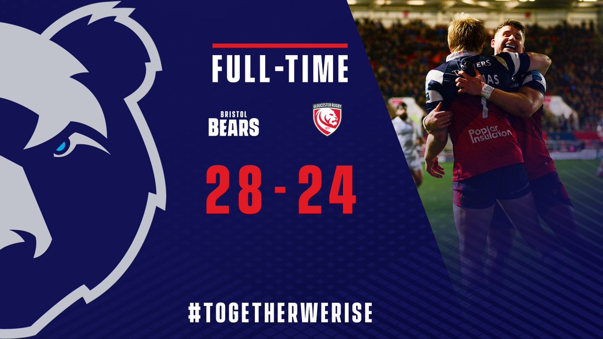 ✅| UP THE BLOODY BEARS!

#BRIvGLO