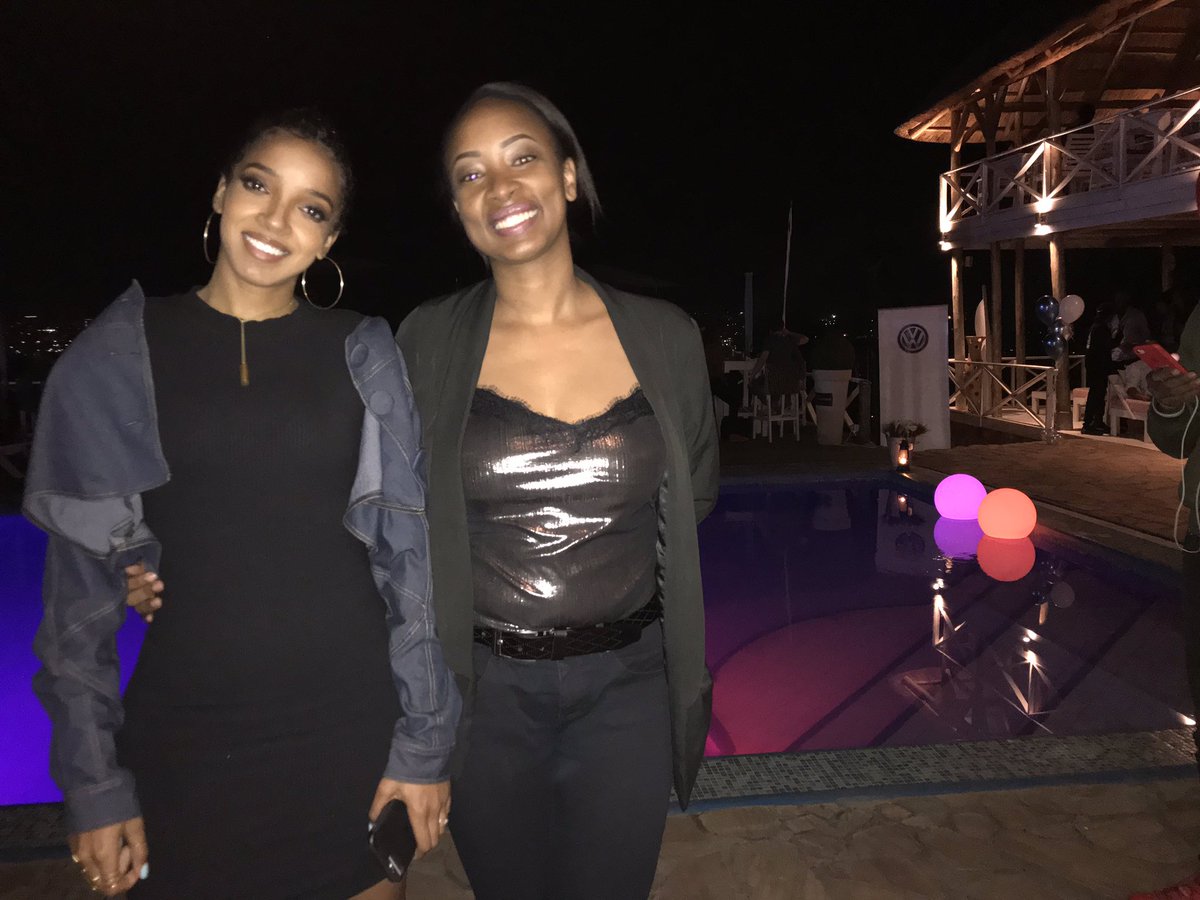 VWRwanda's tweet photo. Happening now
@Contact_Makeda @NadegeGaju at move ride launch party. 
#movewithus #movenight #moveride https://t.co/9P7X0SogYR