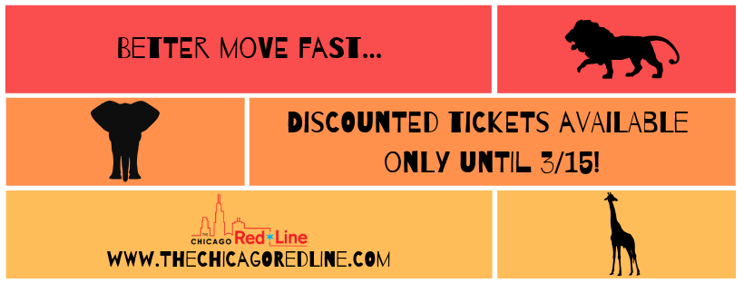 Chicago_Redline's tweet photo. Better move fast...discounted tickets for The Chicago Red Line's spring 2019 show, "The Lion YAAAS Kween," are only available until 11:59pm CST on Friday March 15th! Head to https://t.co/UHQjND4Xtg now to get yours! #CRL https://t.co/mBGMr5Mr5E