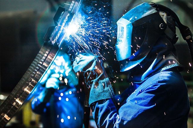 •⁣
Steel, lots of Steel! Shooting for industrial clients gets you behind the scenes in some of the most amazing places. Here in Rostock, Germany they were producing segments for huge tripods used as the bases for Offshore windmills. These segments we… ift.tt/2UeYRFV