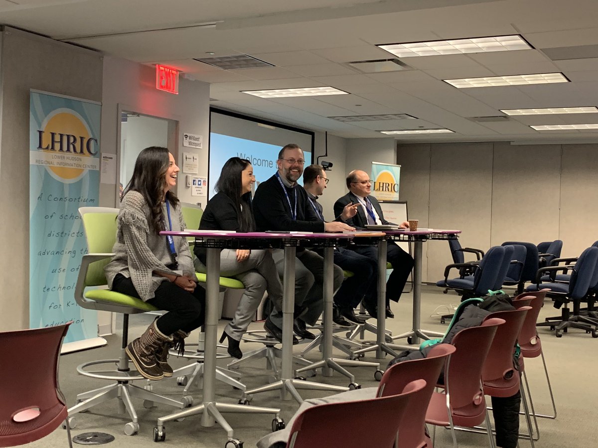 _kimberly_p's tweet image. Great panel discussion this afternoon with these amazing educators and administrators! Special shout out to our amazing Director of Technology @sassonek!! #RCSDTech @SherriGoffman @EricByrneRCSD @OrlandoKristie