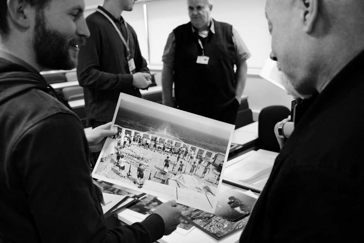 Krycek_Facility's tweet photo. Deeply impactful guest lecture today by Paul R G Haley @prgh, sharing his work as a #photojournalist during the #FalklandsConflict w/students on the @photogrimsby &amp; @writingdegree courses @ucg @gifhe. Sincere thanks for coming, Paul. Much appreciated @gicreativearts @GiBoxoffice https://t.co/lcJMJbazSP