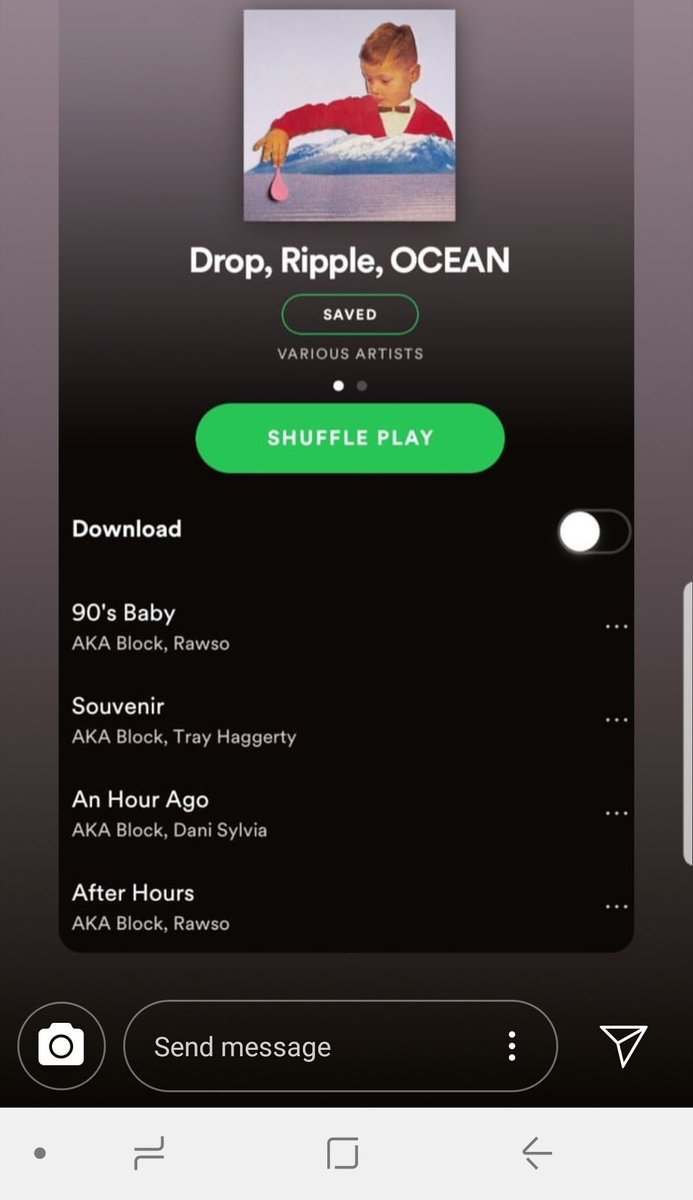 OnlyOneRawso's tweet image. New project by my brudda @AkaBlock 💧🌀🌊 out now. I'm feat on 2 tracks go check it out