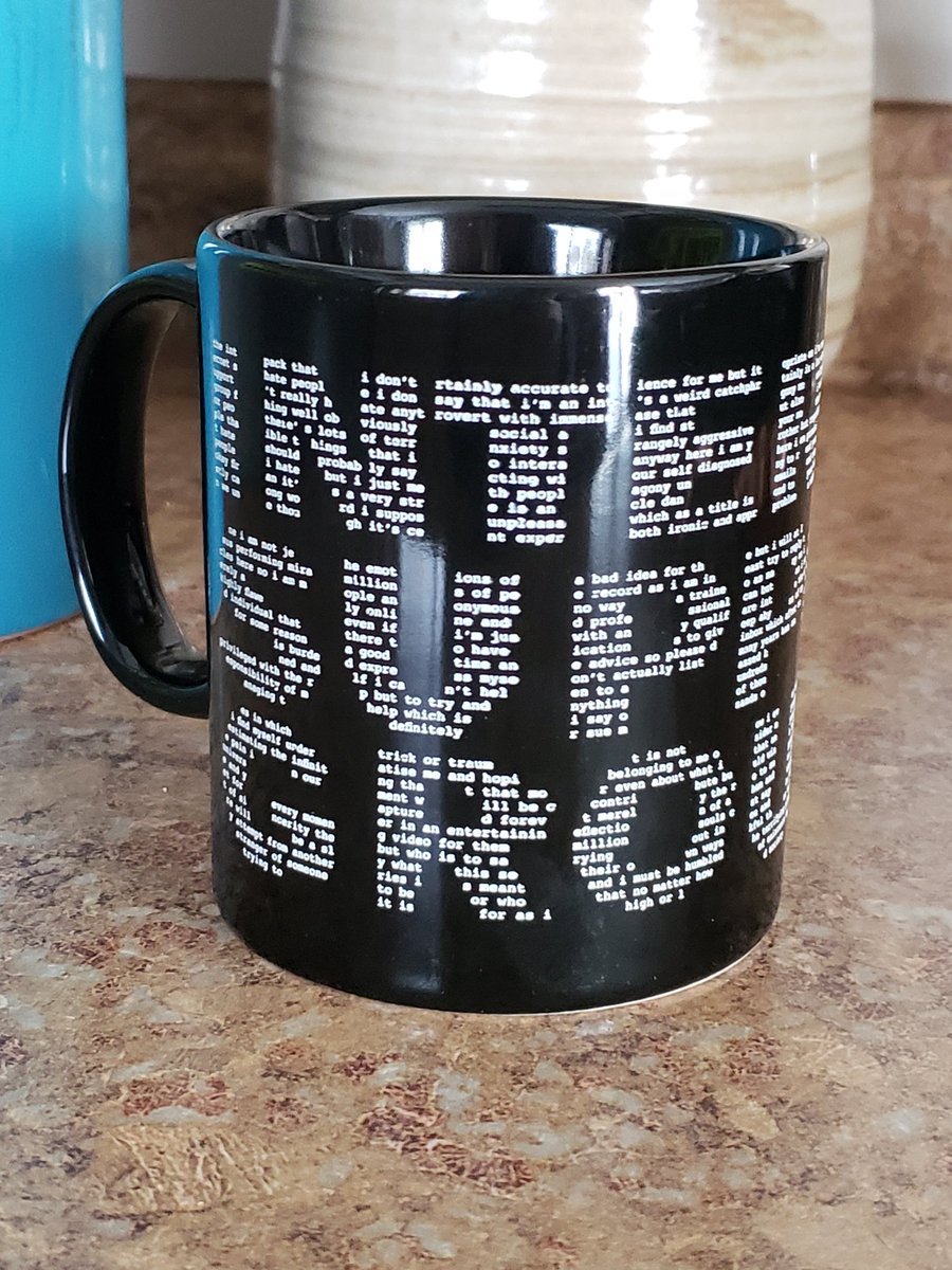 I got my internet support group mug today, 'tis amazing and the rant is perfection <a href="/danielhowell/">Daniel Howell</a>