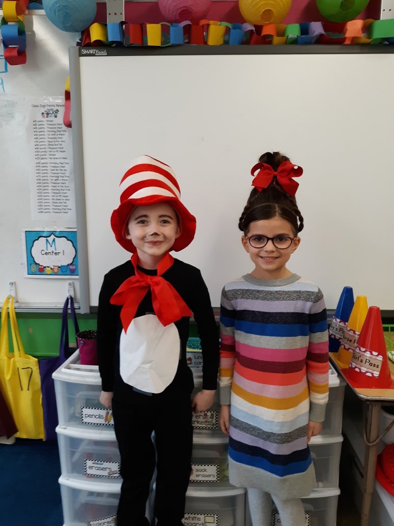 msamandareda's tweet photo. Happy #ReadAcrossAmericaDay! #FVfirsties spent all week reading some of our favorite Dr. Seuss books! #FVfocused #MTPSpride #DrSeussDay https://t.co/eOU1oZCGJV
