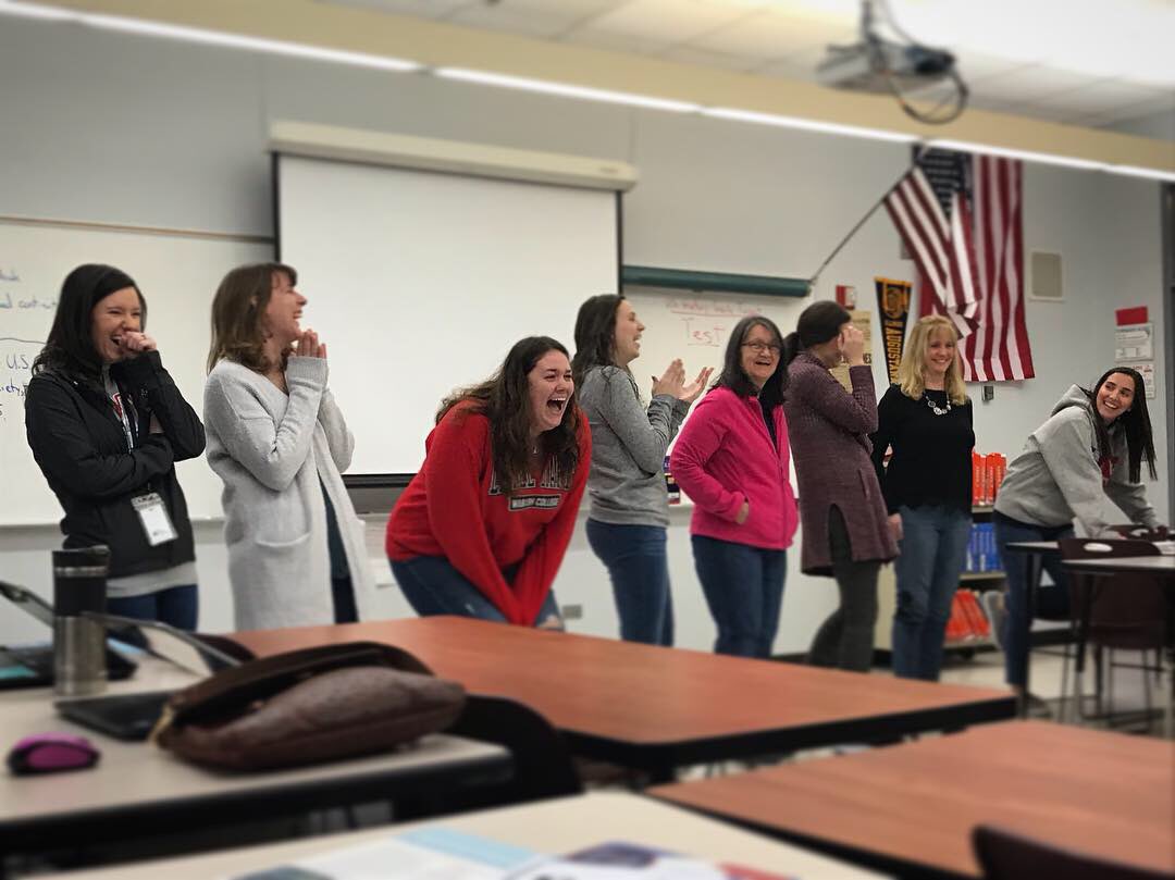 Mrs_Clot's tweet photo. #MakeADifference129 #positivePD #makelearningfun @sd129 @WAAcademics129 https://t.co/0Bj20vIZLm