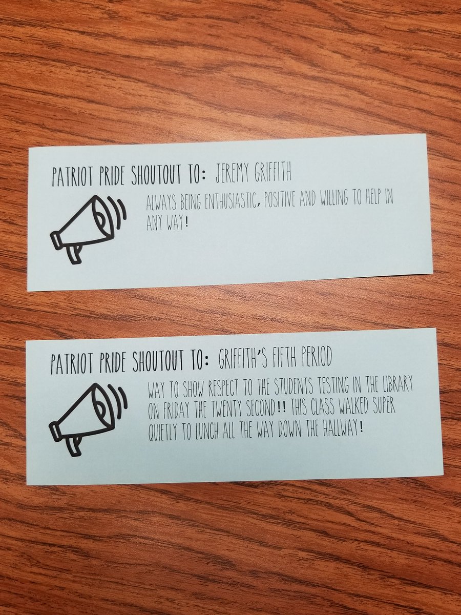 AllYourBaseTen's tweet photo. These were very nice surprises in my mailbox this morning. #lovewhereyouteach #gopatriots #TJMS #feelingappreciated https://t.co/ejbX5X5XGb