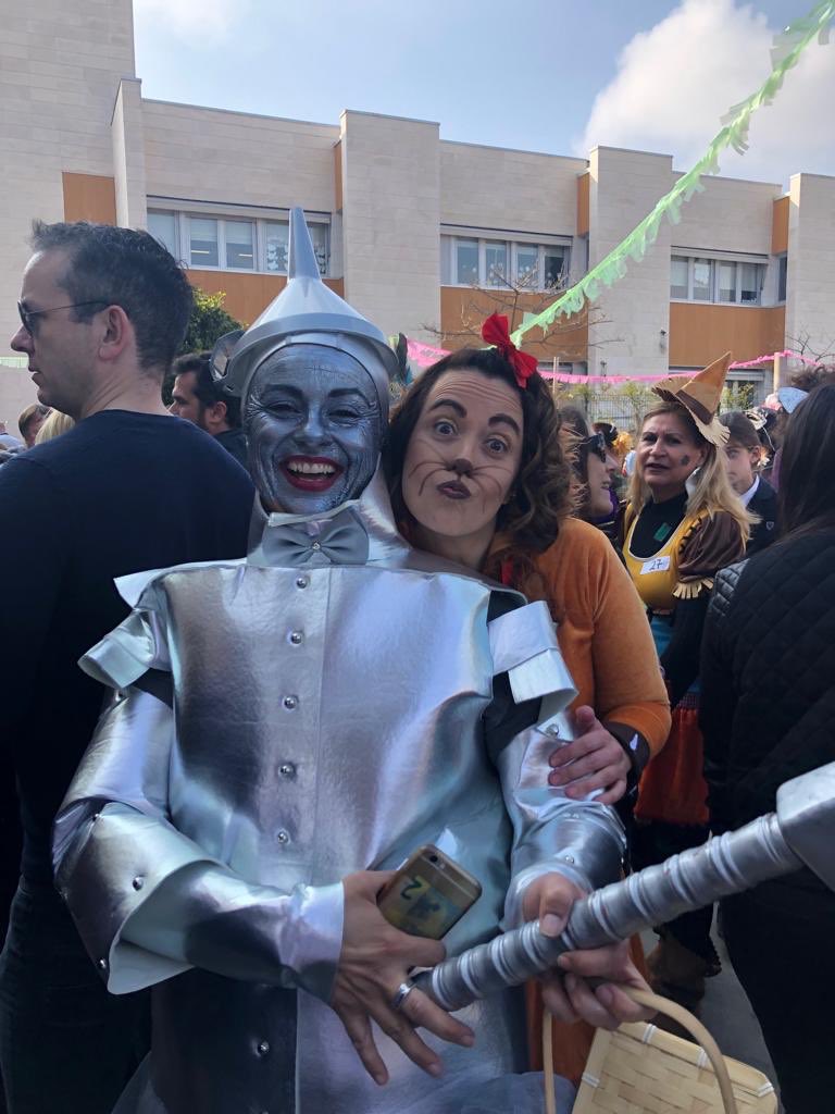 BSBCPrimaryHT's tweet photo. Every school carnival needs a #ParentParade!! #CarnivalBSB The parent’s costumes were as amazing as the children’s!!! https://t.co/TRtfcbkNo0