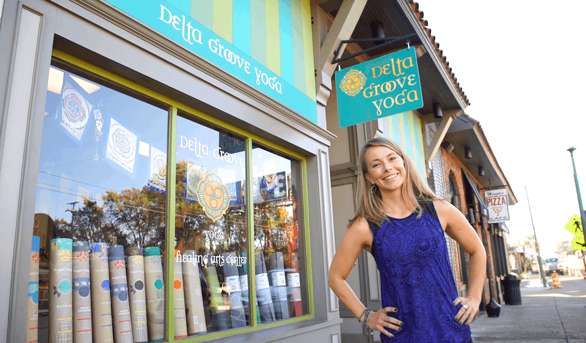 Happy #WomensHistoryMonth! We're celebrating gender equality and woman-owned businesses across the country, like @DeltaGrooveYoga in #Memphis, TN. Join us by supporting and celebrating those in your community. #genderequality #supportlocal