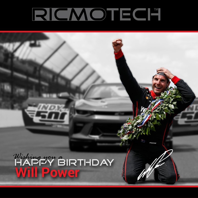 Ricmotech wishes to Will Power a very Happy Birthday!    