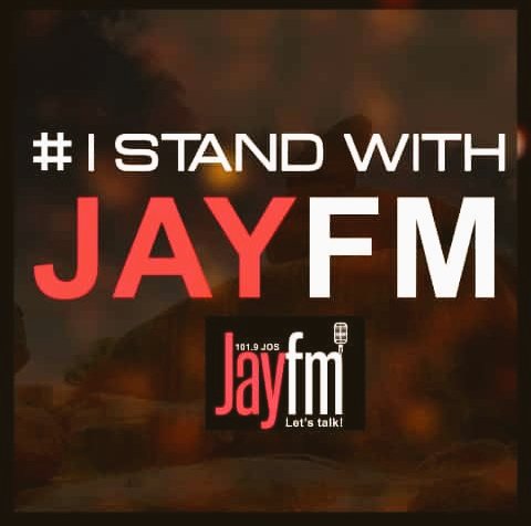 hbkwara's tweet photo. Plateau north senatorial election result was delayed, Jos North -Bass constituency declared inconclusive, that's not enough, you've now connived to shut voice of the masses @jayfmjos 
#IStandWithJayFm 
#FreeClintonGarba 
#BringBackJayFmJos 
#freedomofinformation https://t.co/xG84FsFj82
