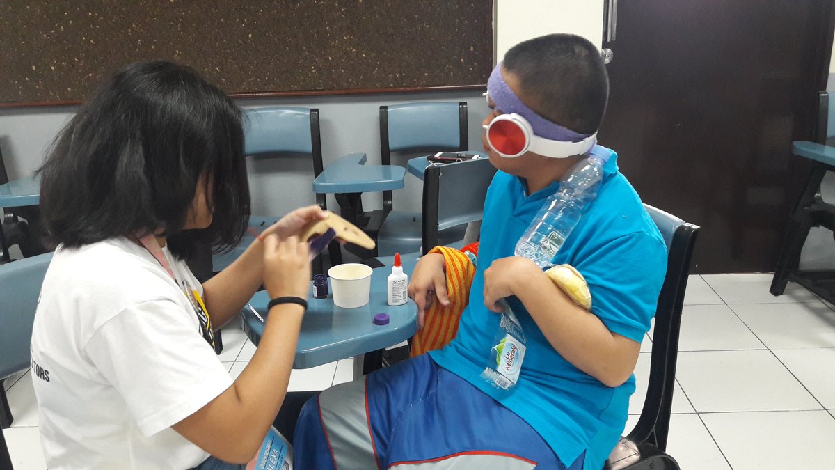 ustguts's tweet photo. For our next activity!
Mask making, a preparation for Lumiere π
#PreparedandReady
#FearNoMore
#GuTStrongerTogether
#GuTSAllIn https://t.co/g5WyCyMVUz