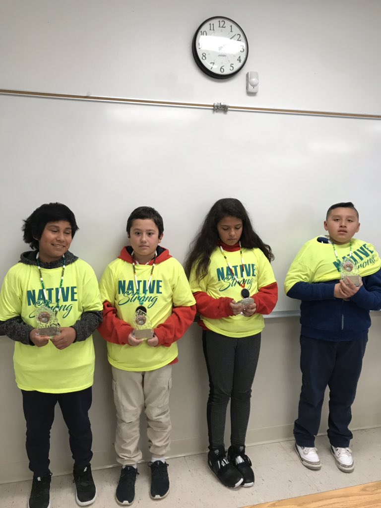 Staryellowfish's tweet photo. Proud of all the Native students who competed in the 3rd annual OK Native Amer HIstory Challenge Bowl! Congrats to Fillmore Falcons who won 1st! #NASSOkcps #IndianEd #StudentSupportOKCPS @OKCPS @FillmoreOKC https://t.co/eguTOIC9Sp