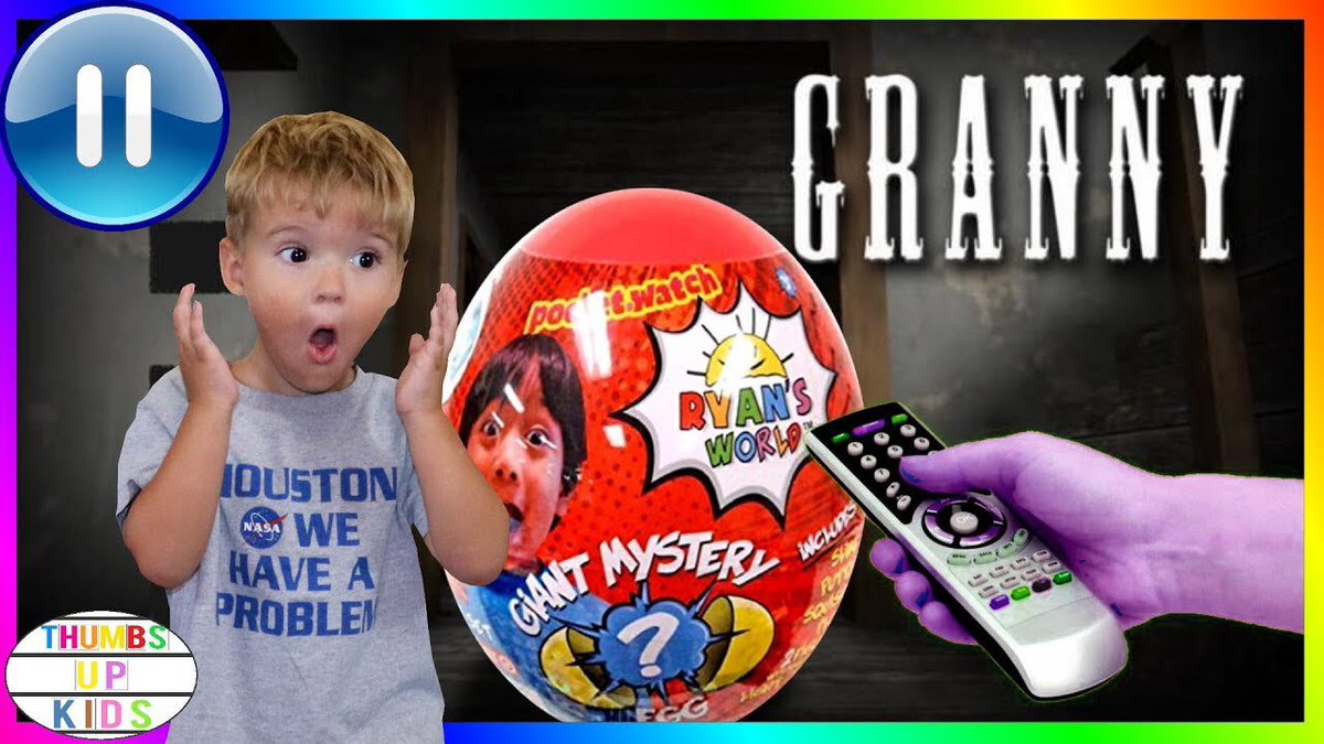 thumbsupfamily's tweet photo. Check out our new pause challenge with granny. We also find a ryans mystery egg.
#thumbsupkids #pausechallenge #grannyinreallife #irl #grannyirl #ryantoysreview #ryantoysreview #bonkerstoys @bonkerstoyco #subscribe #helloneighbor #granny #sahm https://t.co/F6IlBYKKIp https://t.co/FWINMmpzSz