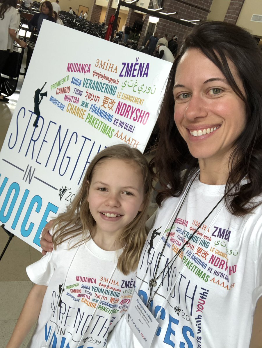 Proud mama moment today! This kid who is afraid to even talk in class presented a breakout session for the 2nd year in a row! #SiV2019 #wcsdYOUth #proudparent