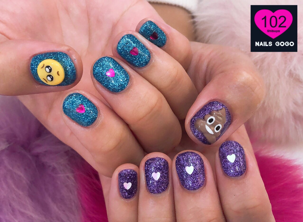 ট ইট র Nailsgogo T Co A0ltz1ekhe 渋谷センター街 ネイルサロン 03 5728 4343 こんにちは ご紹介 ネイル は 絵文字ネイル Emojiネイル お待ちしてます 渋谷ネイルサロン 渋谷ネイル スカルプネイル ネイルデザイン やり放題ネイル