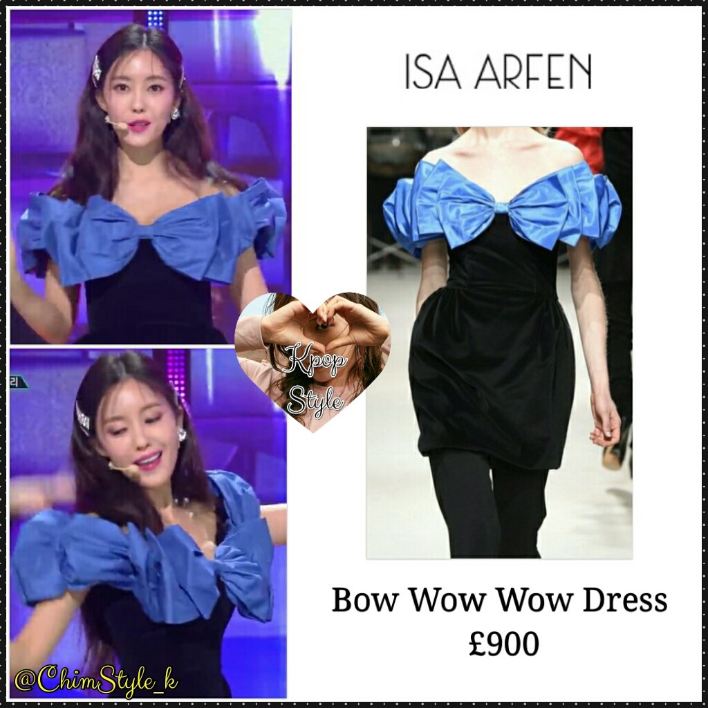ChimStyle_k's tweet photo. 190222 #TARA's #Hyomin @ Music Bank ~ Performing 'Allure' 💙
Dress: ISA ARFEN - Bow Wow Wow Dress (£900)
#TARAfashion #TARAstyle #HyominStyle #HyominFashion #Allure https://t.co/1GTRjWLzpC