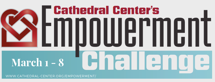 TheCathedralCtr's tweet photo. Empowerment Challenge kicks off today! EC is a social fundraising campaign that provides support at a time of year that donations to nonprofit organizations are historically low. Our goal is $80,000 and the 1st $32,460 will be matched! Donate here: https://t.co/1zwd7XRxkZ https://t.co/lHlQmLQenw
