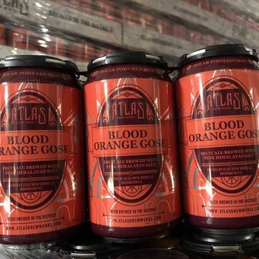 CW_CantinaDC's tweet photo. @atlasbrewworks Blood Orange Gose is hitting tap rooms today and weโve got it!!
.
.
.
#atlasbeer #bloodorange #gose #gosebeer #drinklocal #eatlocal #belocal https://t.co/xybxhtO3Oz