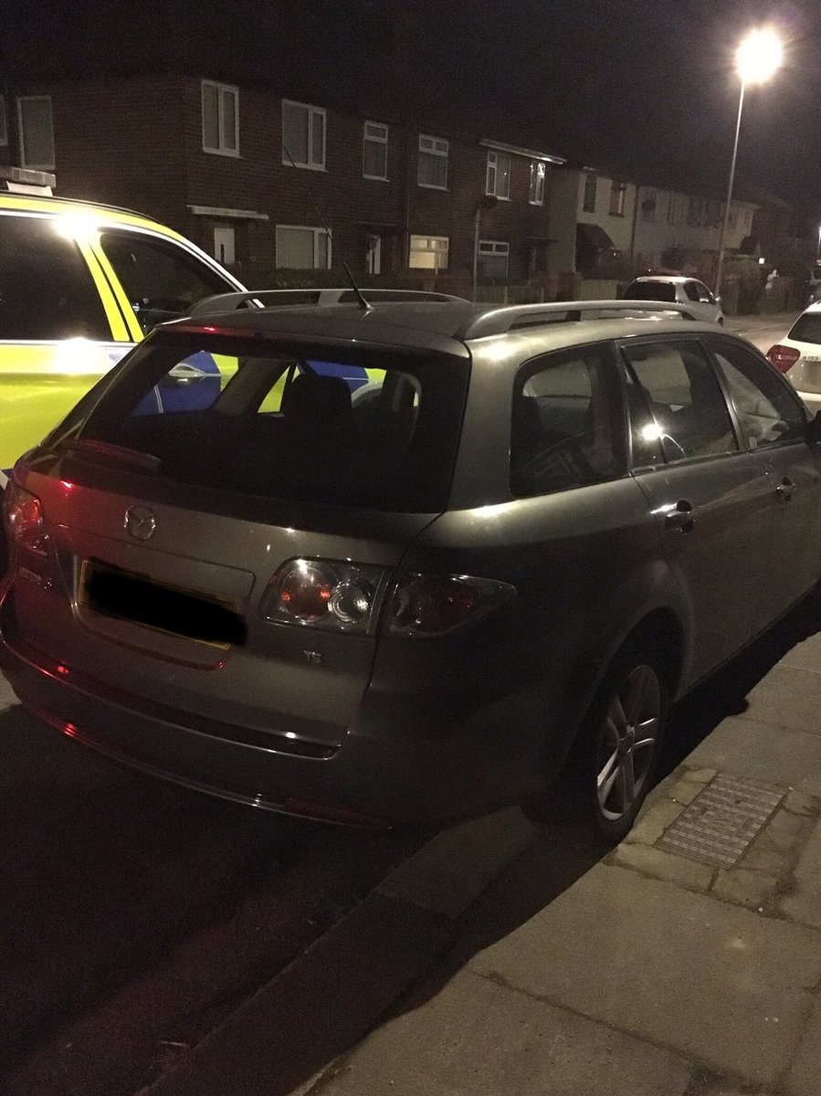 LancsRoadPolice's tweet photo. This car has failed to stop for police a few times in the last couple of weeks, it did the same tonight only to be found abandoned. The driver unfortunately has left some forensic opportunities in the car. #MN38 #HZ32 #HO48 #T2TacOps https://t.co/UKHmbzPSFG