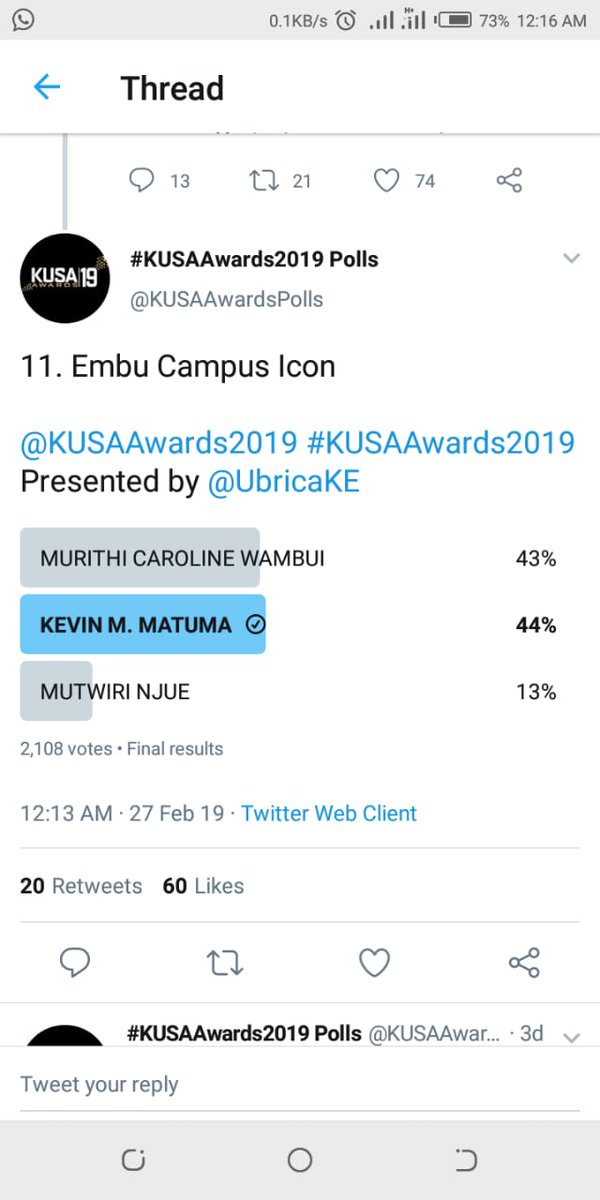 Mutumaroyal1's tweet photo. Thanks thanks thanks 
Feeling humbled https://t.co/kUMXehye2Z