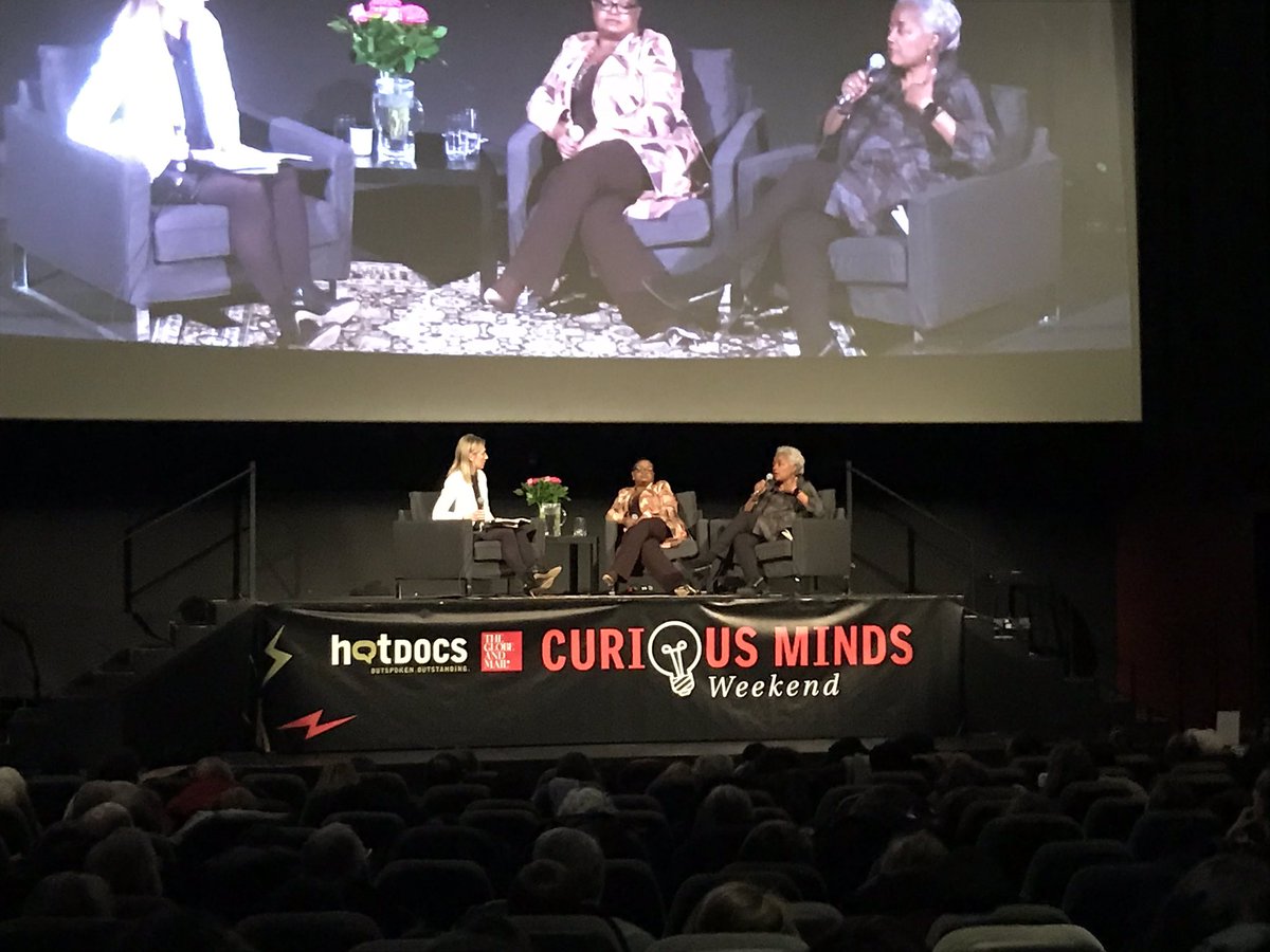 .@donnabrazile on getting voters out in 2020: “I believe young people are vital to the survivability of our democracy. Because we’re in trouble.” #CuriousMindsWeekend