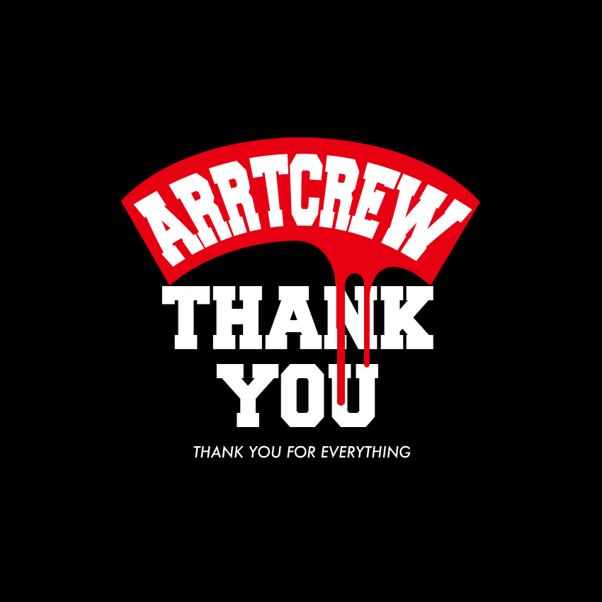 gangstancecrew's tweet photo. Thank you for everything #ARRT CREW https://t.co/yYV3vreQlR