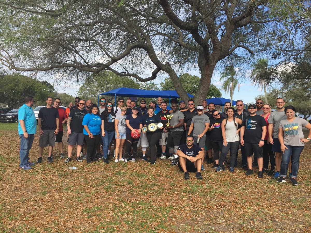 Michael Cancio (@mikecancio3) on Twitter photo Top Team in Florida ✅
Top Team in the East ✅
Kickball Champions ✅
What an amazing team and group of people, I couldn’t have asked for a better team! <a href="/Ang_Rutherford1/">Angela Muñiz Rutherford</a> @costelloatt <a href="/TheAnneChow/">Anne Chow (周慧安)</a> Top Team in Florida ✅
Top Team in the East ✅
Kickball Champions ✅
What an amazing team and group of people, I couldn’t have asked for a better team! <a href="/Ang_Rutherford1/">Angela Muñiz Rutherford</a> @costelloatt <a href="/TheAnneChow/">Anne Chow (周慧安)</a>