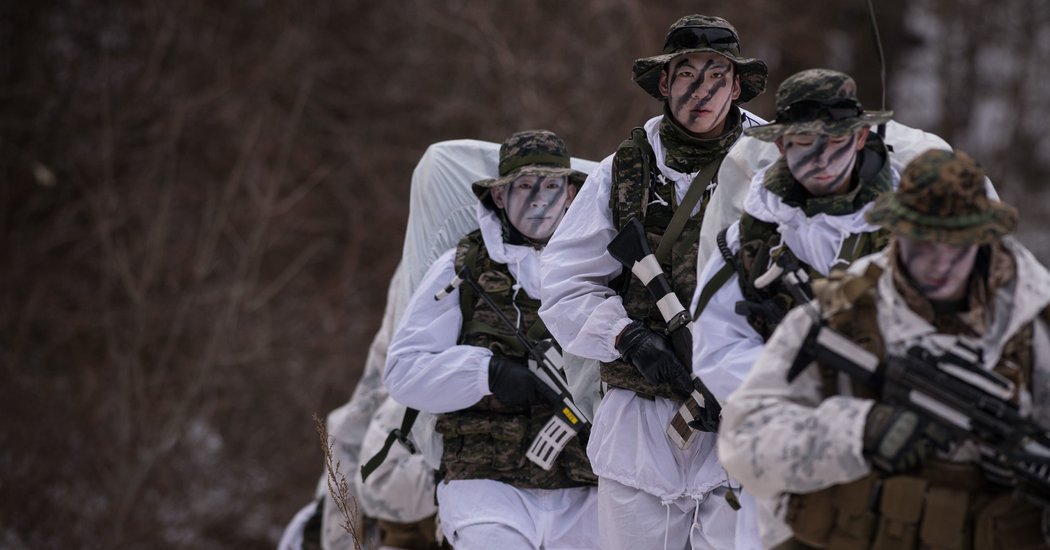 Lupnto's tweet photo. Pentagon Again Suspends Large-Scale Military Exercises With South Korea https://t.co/OEnogyqOnq https://t.co/eUyN4uJ8j1