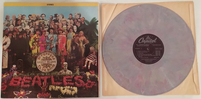 espofootball's tweet photo. #OTD Mar3,1967 The #Beatles working on the "Sgt. Pepper's Lonely Hearts Club Band" album, 4 french horns recorded played by #JamesBuck #NeilSanders #TonyRandall #JohnBurden
Image is my pressed in Marble LP. https://t.co/pXjhWlpg0l