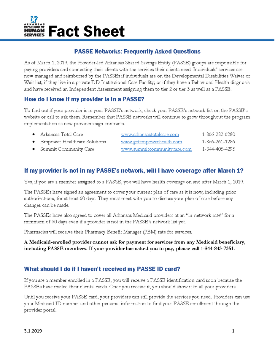 arkansasdhs's tweet photo. Here is #ARPASSE info about PASSE networks, PASSE ID cards, and important phone numbers to have on hand. https://t.co/n7iP9L6x8e