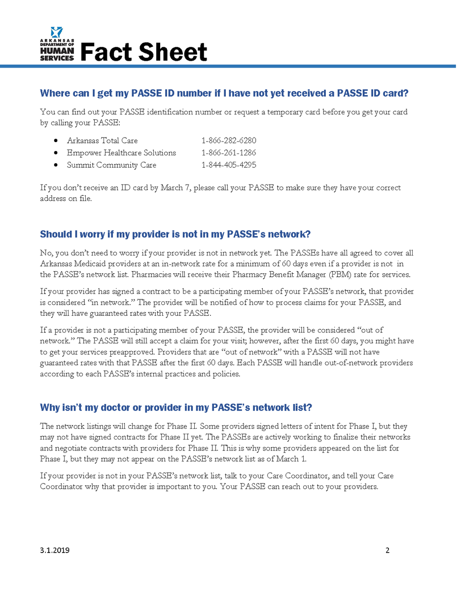 arkansasdhs's tweet photo. Here is #ARPASSE info about PASSE networks, PASSE ID cards, and important phone numbers to have on hand. https://t.co/n7iP9L6x8e