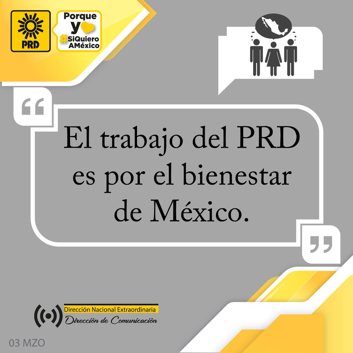 PRDMexico's tweet photo. Nuestro partido promueve, amplia, respeta, protege y garantiza el ejercicio de los derechos humanos entendidos en su más amplia acepción; políticos, económicos, sociales, culturales y ambientales.
Porque yo #SIQuieroAMéxico https://t.co/ZrvSRwdrmJ