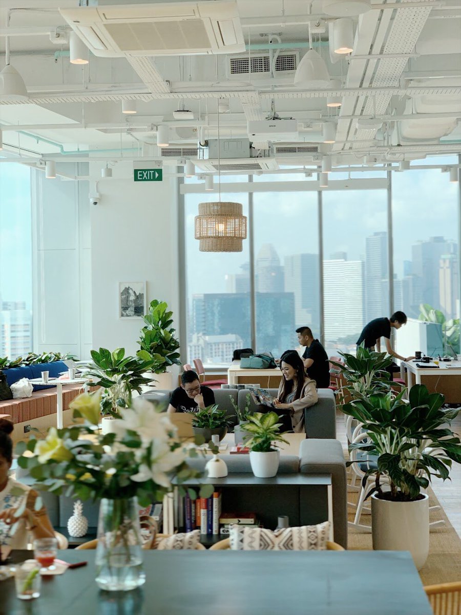We welcome our WeWork members to our 10th Singapore location - WeWork 380 Jalan Besar. It comes with plenty of breakout areas for our members to collaborate and make valuable connections. This location has a patio with amazing views, a rooftop pool and a gym #thewecompany #wework https://t.co/5DLhBAEsQc