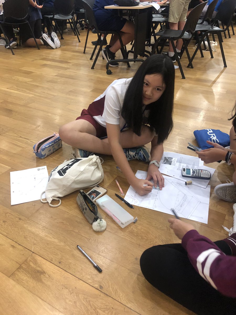 shbseniorschool's tweet photo. It has been a successful start to SEAMC! Here are some pictures of our students working on the open round yesterday evening. #maths #seamc #shrewsburyriverside https://t.co/i3LkTX7MWx