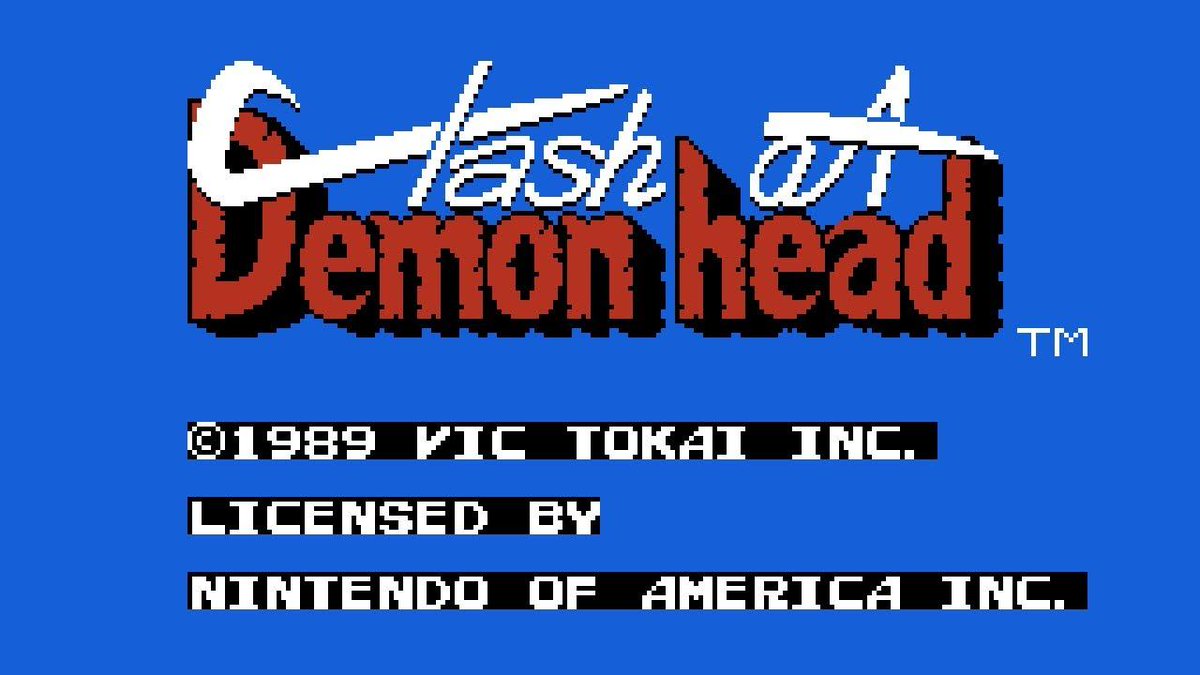 Clash at Demonhead is an NES game I actually learn through Scott Pilgrim. With the comic, game, and movie all making reference of it. It's a quirky but has fun gameplay mechanics, an actual unique story, and lovable characters. The game huge with over 40 routes! (Jot notes/map)