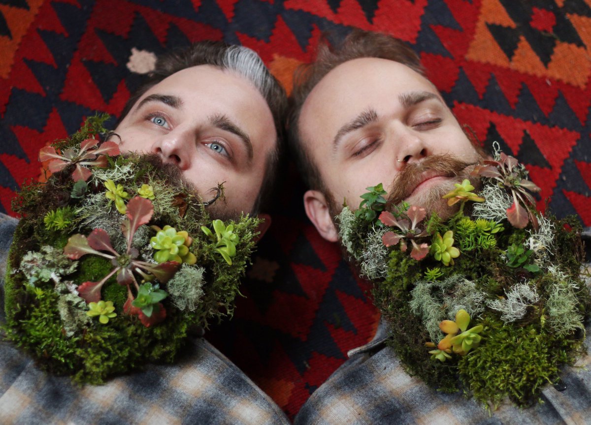 This is technically a spider beard.. We just didn’t know it yet 😬🕷