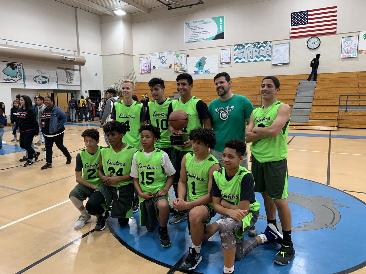Congratulations to my Kings for winning the BCSD Middle School Basketball Championship! #TeamBCSD #TeamCato