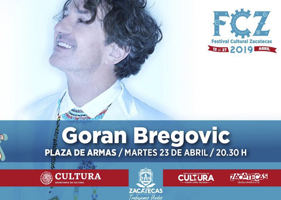 MexicoCanta_'s tweet photo. Prepárate pára disfrutar una explosión de ritmo y color con la presentación del compositor y arreglista Goran Bregović. El @IZCultura te invita a vivir esta experiencia inolvidable en #Zacatecas

Aquí te dejamos los detalles: https://t.co/z0f9vJ1SJ5 🎼🎟️ https://t.co/HkPxDM3pCn