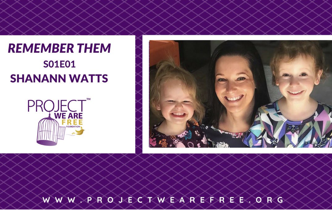 DrTamikaWorks's tweet photo. Tune in to an episode of “Remember Them” presented by the Project We Are Free Foundation. Tonight’s episode takes a look at the case of Shanann Watts and her two precious little girls. Watch now! Click the link in the bio. 💜 https://t.co/aHoX4Xu7zU #domesticviolence #Tristan https://t.co/dqrsJ7SS2l