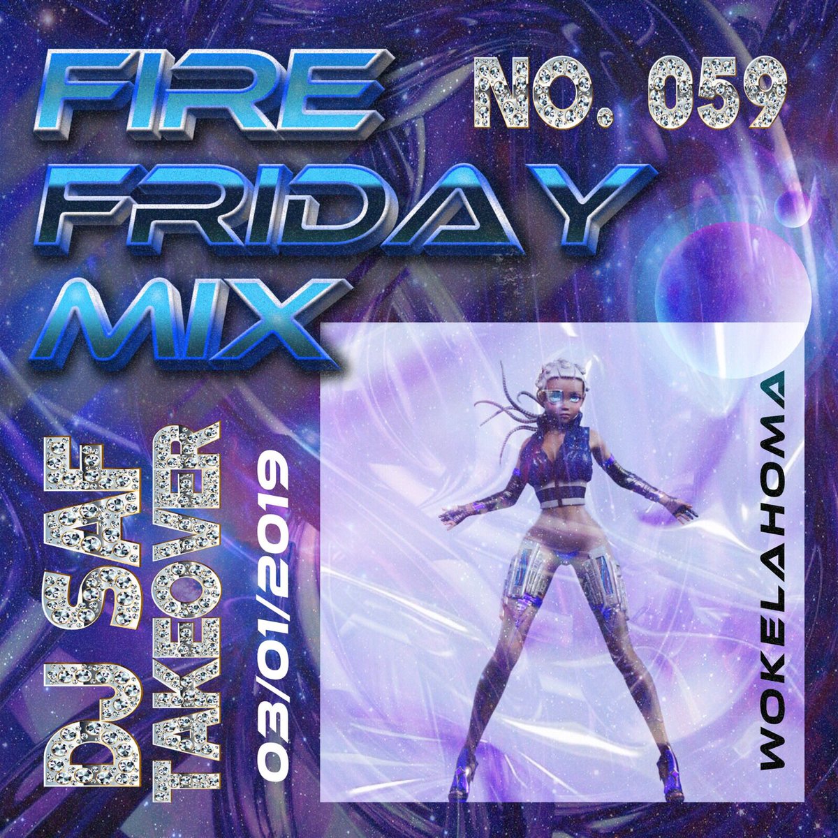 wOKelahoma's tweet photo. Since March is #WomensHistoryMonth
Weโve decided to kick it off with a #FireFridayMix takeover by @safiyahh_ ๐ฅ
Featuring songs byโ
@yungflexo, @StickOKC, @MiillieMesh, @_MANSIONSMUSIC, @kingscott405, @slyrexet + more!
PRESS PLAY: https://t.co/TKorYPk8TS https://t.co/vkOjCplov1