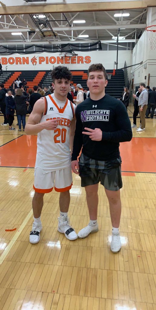 RousseauBrendan's tweet photo. DISTRICT CHAMPS! Can’t thank my teammates, coaches, family and the fans enough. First district title since 05! We’re definitely gonna enjoy this one. ❤️ https://t.co/XE1O3ZEaTg