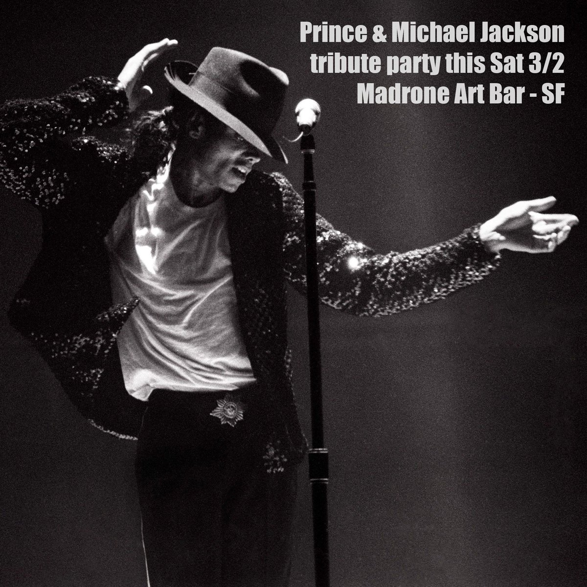 this Saturday, March 2nd: a tribute to Prince and Michael Jackson with DJ Dave Paul at <a href="/madroneartbar/">Madrone Art Bar</a> - 500 Divisadero St in San Francisco. 8pm, $5, 21+